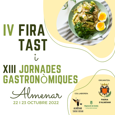 IV FIRA TAST I XIII JORNADES GASTRONÒMIQUES