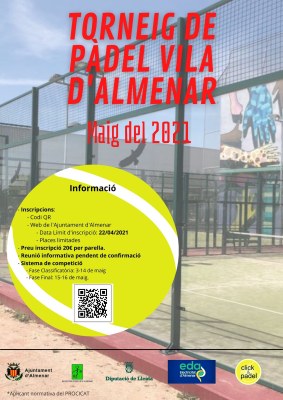 Torneig de Pàdel Vila d'Almenar
