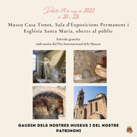 Almenar tornarà a celebrar amb normalitat la Nit dels Museus