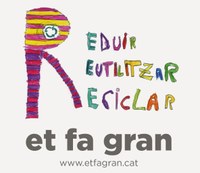 ALUMNES DE L’ESCOLA D’ALMENAR I LA CAMPANYA REDUIR REUTILITZA RECICLAR ET FA GRAN!!  DEL CONSELL COMARCAL DEL SEGRIÀ