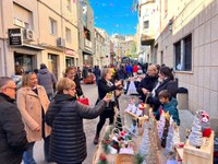 El Mercat de Nadal d’Almenar acull més de 800 persones