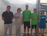 PRIMERA COLLITA D'ESPIRULINA A LA GRANJA D'ALMENAR