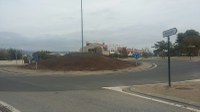 TREBALLS DE REMODELACIÓ DE LA ROTONDA DE L'ENTRADA AL MUNICIPI