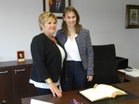 VISITA DE LA CONSELLERA D'AGRICULTURA A ALMENAR