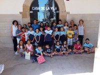 VISITA DELS ALUMNES DE 3R A L'AJUNTAMENT